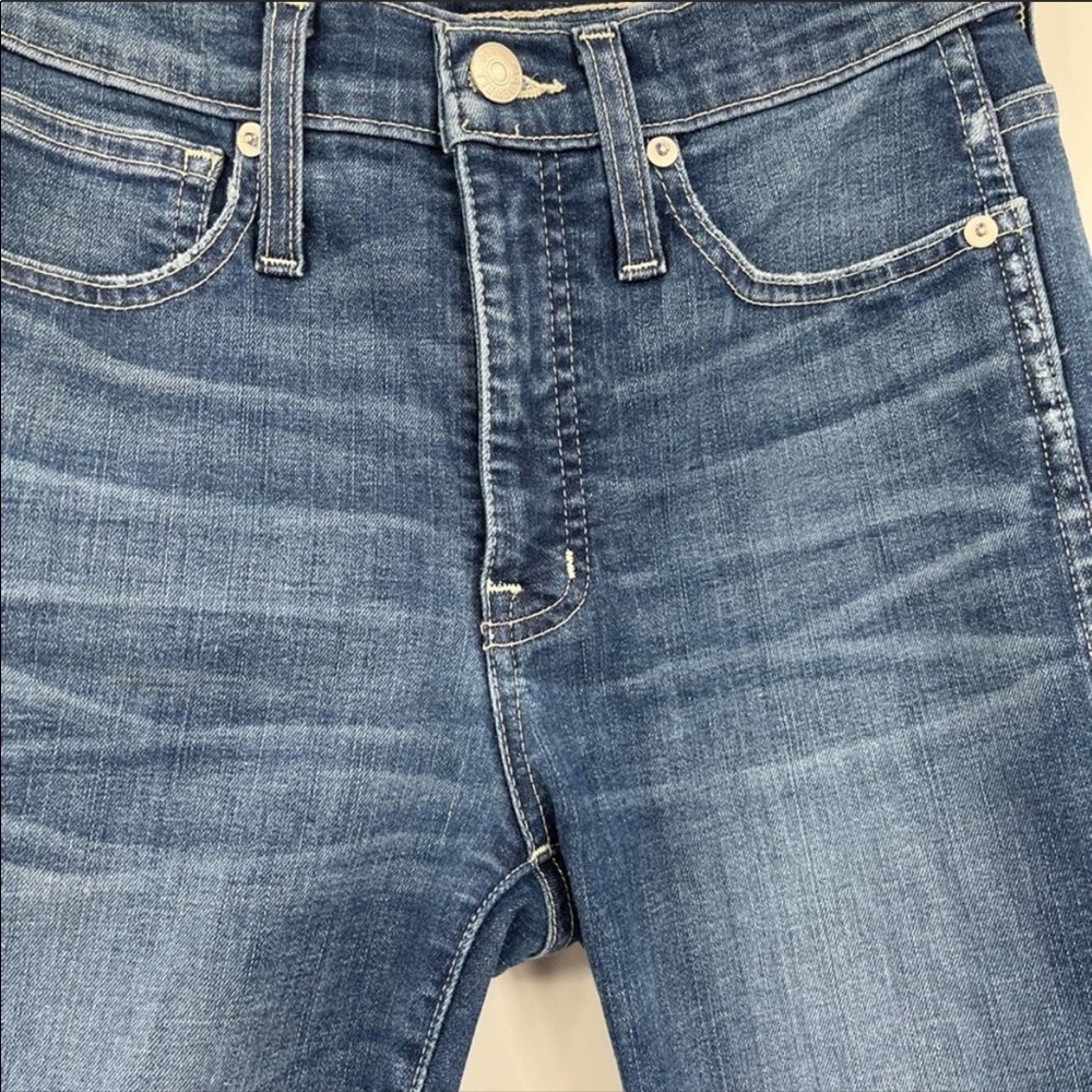 Madewell Slim Straight Jeans Raw-Hem Edition - Picture 4 of 6